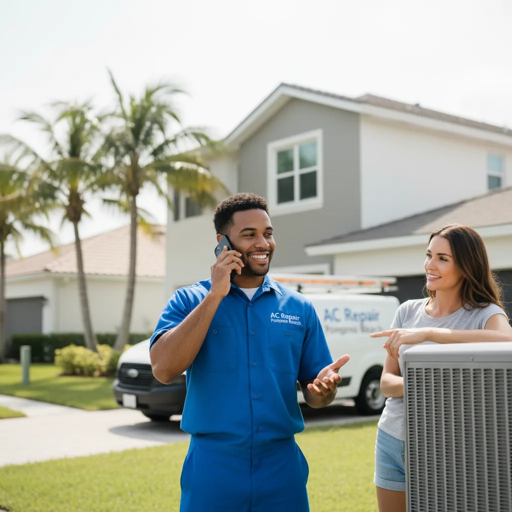 AC Repair Pompano Beach customer support in Columbia Heights